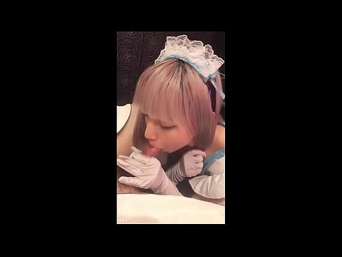 ❤️ Japanese Idol [mayuka], ຊຸດແມ່ບ້ານຊາວຝຣັ່ງ, ຕອນທີ 1, ເປົ່າລົມ ແລະ ຢອດໂລຊັນ ❌ ໜັງໂປ້ ຢູ່ພວກເຮົາ ☑